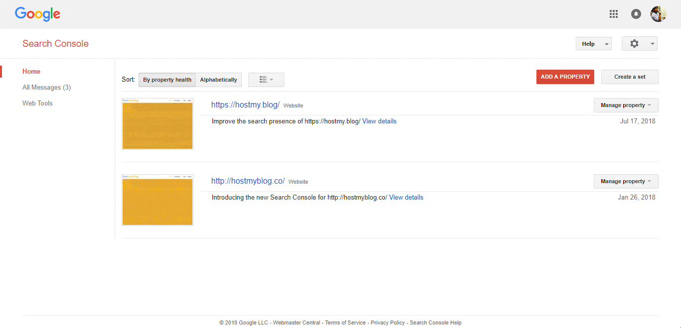 GSC - Submit Sitemap